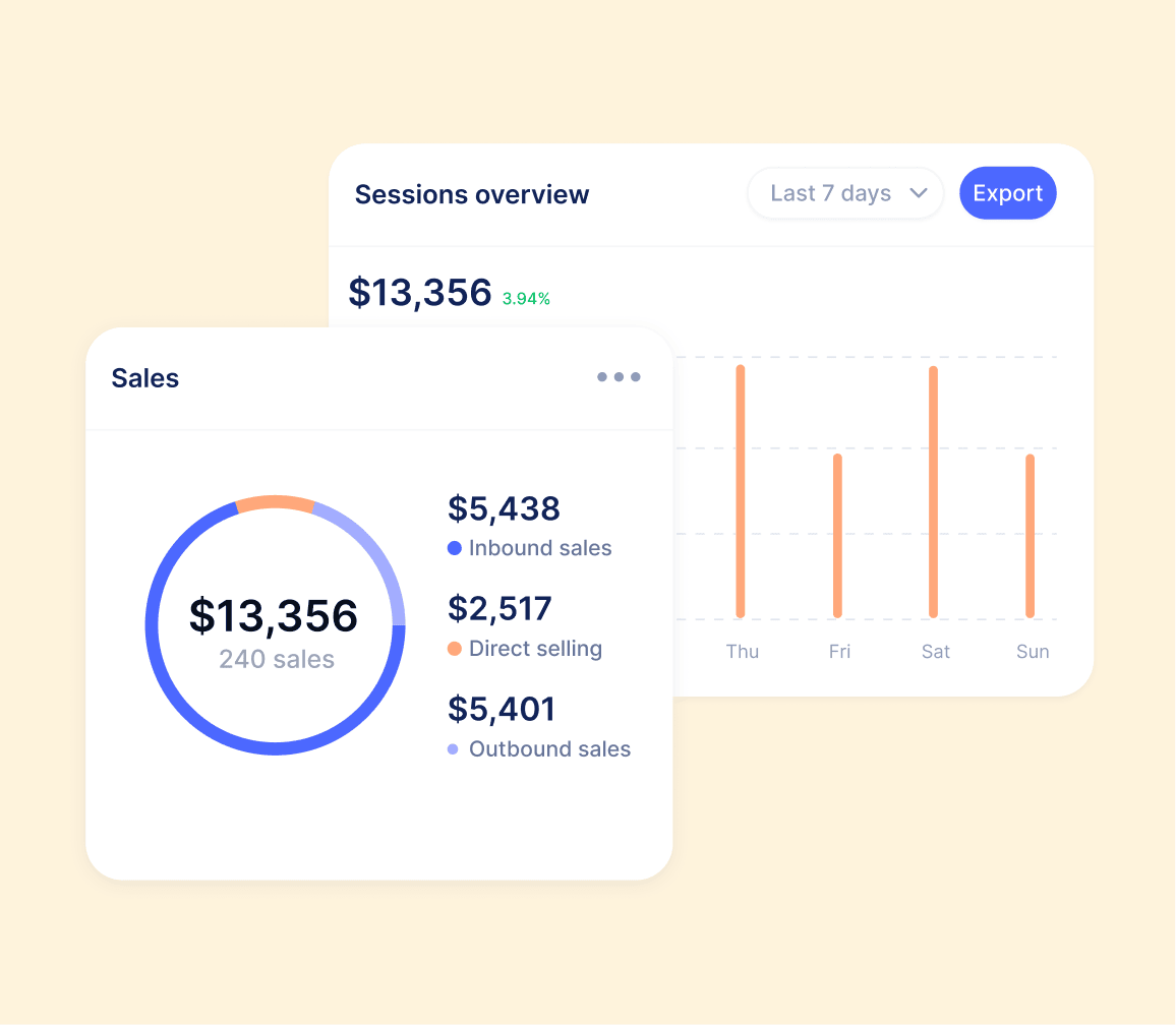 Sales Teams Image - Saasfy X Webflow Template